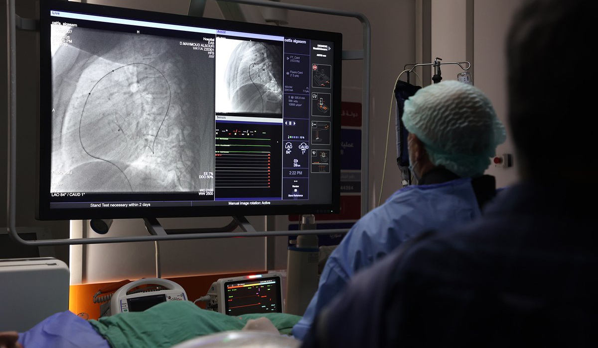 QC Performs Life-Saving Heart Procedures for Children in Syria